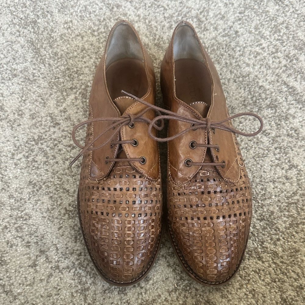 Sesto Meucci Leather Italian Oxford Shies 8.5